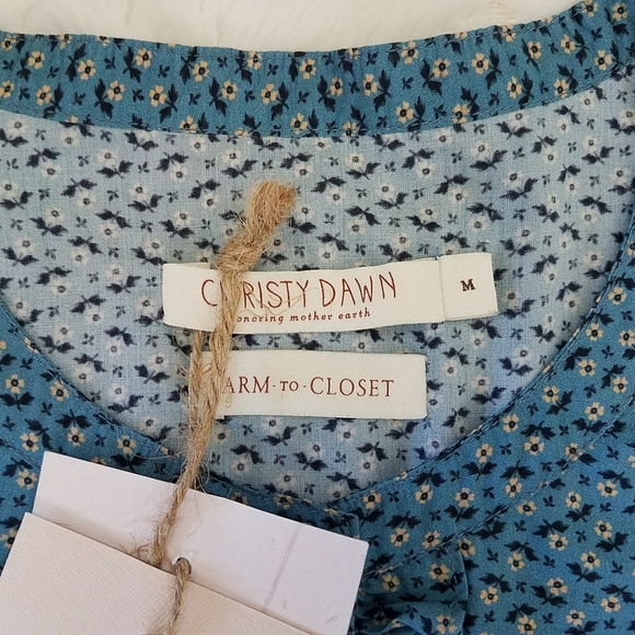 CHRISTY DAWN The Callan Dress in Geo Ditzy Azul - Picture 7 of 11